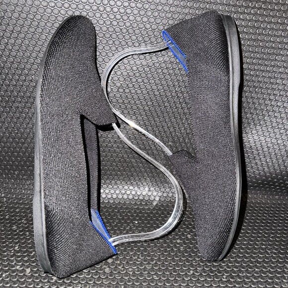 Rothy’s The Loafer Black Knit Slip-On Comfort Flats Shoes Womens Size 8.5 - Picture 4 of 8